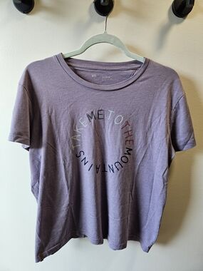 Take Me To The Mountains Lavender Tee - 10Tree